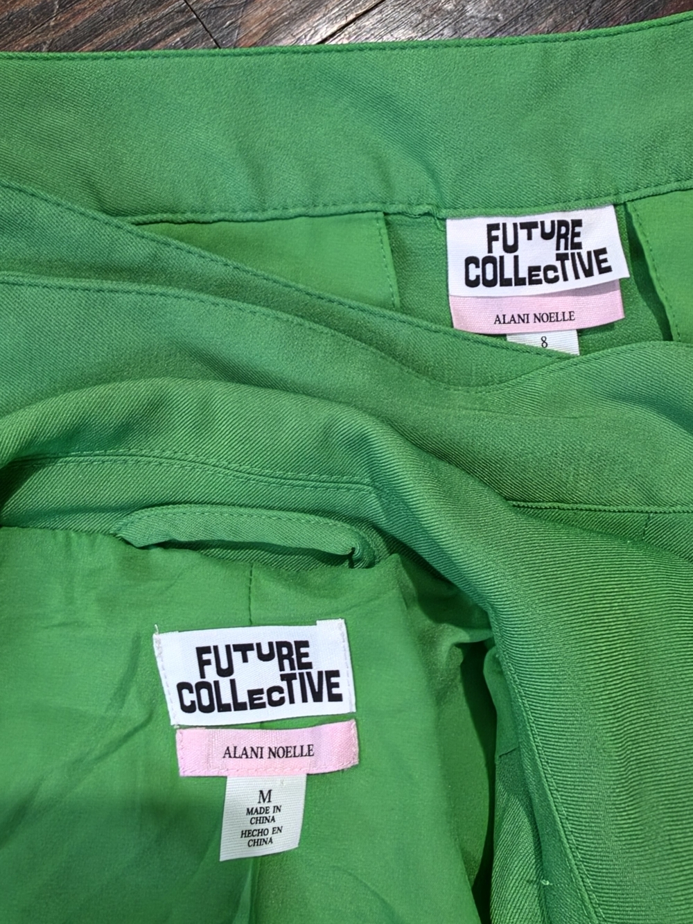Future Collective Alani Noelle Green Coordinated Set - Picture 4 of 4